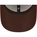 lippikset-kaareva-ruskea-saadettava-nauha-9forty-linen-new-york-yankees-mlb-new-era
