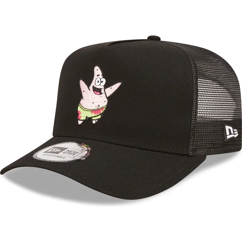 lippikset-kaareva-rekka-musta-snapback-a-frame-spongebob-ja-patrik-tahti-new-era lippikset-kaareva-rekka-musta-snapback-a-frame-spongebob-ja-patrik-tahti-new-era
