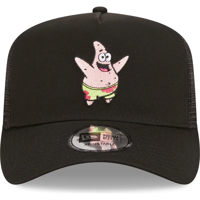 lippikset-kaareva-rekka-musta-snapback-a-frame-spongebob-ja-patrik-tahti-new-era lippikset-kaareva-rekka-musta-snapback-a-frame-spongebob-ja-patrik-tahti-new-era