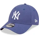 lippikset-kaareva-sininen-saadettava-nauha-9forty-linen-new-york-yankees-mlb-new-era