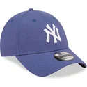 lippikset-kaareva-sininen-saadettava-nauha-9forty-linen-new-york-yankees-mlb-new-era