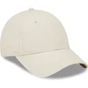 lippikset-kaareva-beige-saadettava-nauha-9forty-monogram-new-york-yankees-mlb-new-era