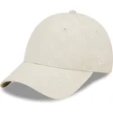 lippikset-kaareva-beige-saadettava-nauha-9forty-monogram-new-york-yankees-mlb-new-era