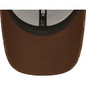 lippikset-kaareva-ruskea-saadettava-nauha-9forty-monogram-new-york-yankees-mlb-new-era