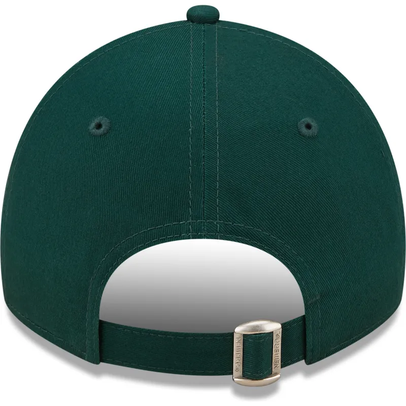 lippikset-kaareva-vihrea-saadettava-nauha-9twenty-league-essential-oakland-athletics-mlb-new-era