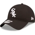 lippikset-kaareva-musta-saadettava-nauha-9twenty-league-essential-chicago-white-sox-mlb-new-era