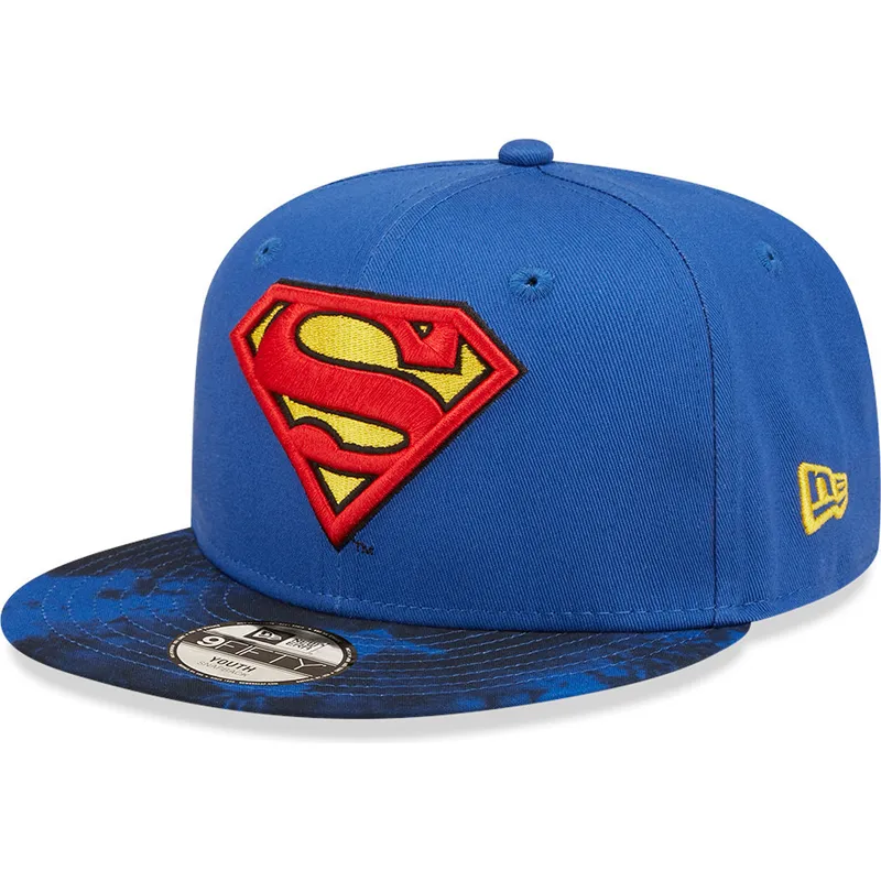 lippikset-littea-sininen-snapback-lapsille-9fifty-superman-dc-comics-new-era lippikset-littea-sininen-snapback-lapsille-9fifty-superman-dc-comics-new-era