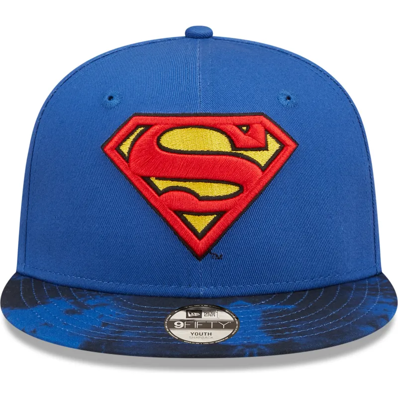 lippikset-littea-sininen-snapback-lapsille-9fifty-superman-dc-comics-new-era lippikset-littea-sininen-snapback-lapsille-9fifty-superman-dc-comics-new-era