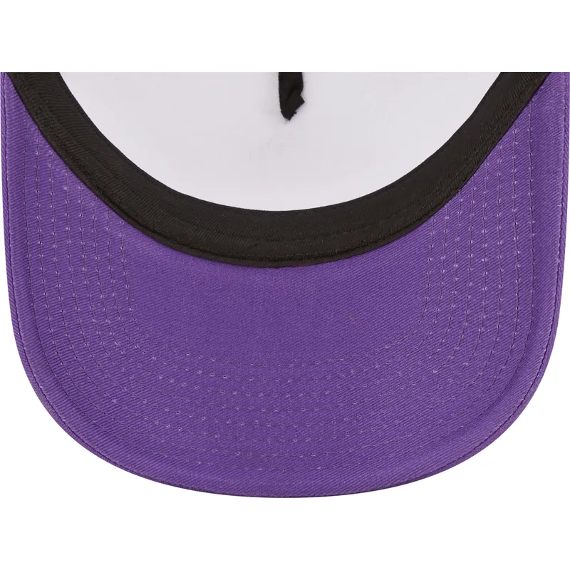 lippikset-kaareva-rekka-violetti-snapback-a-frame-frame-team-colour-los-angeles-lakers-nba-new-era