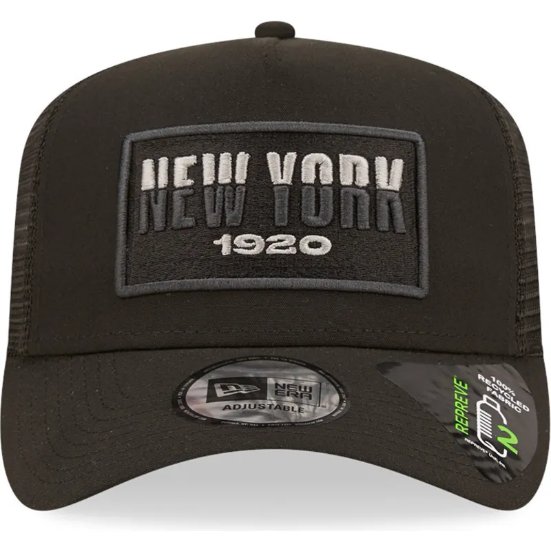 lippikset-kaareva-rekka-musta-snapback-new-york-a-frame-repreve-usa-state-new-era