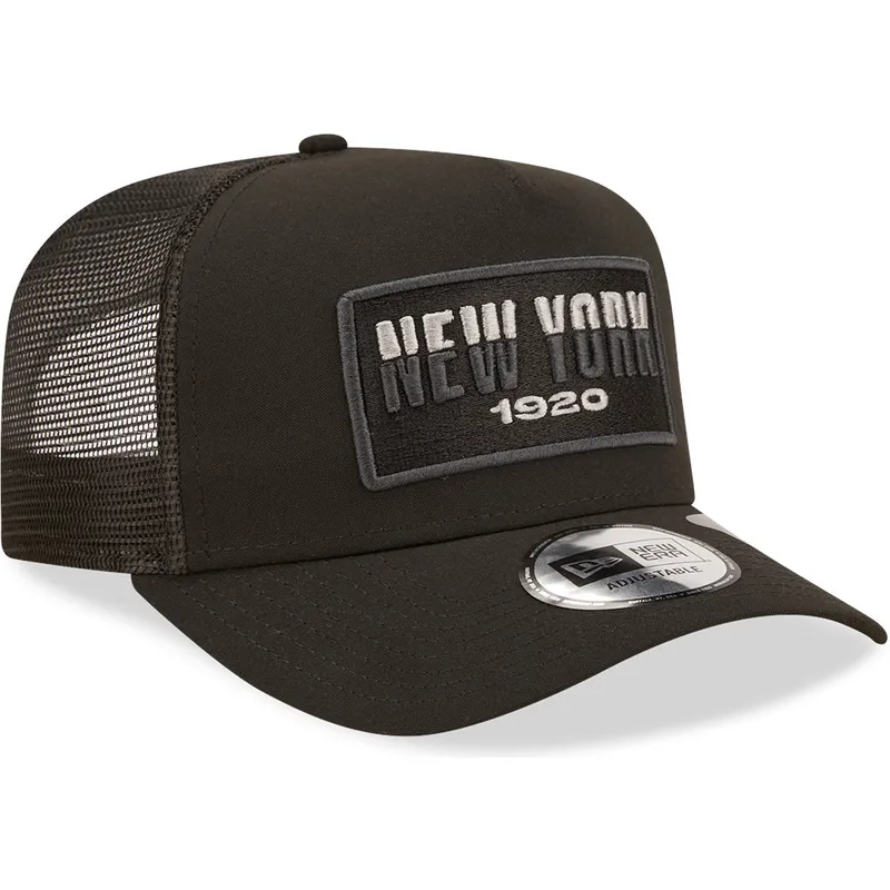 lippikset-kaareva-rekka-musta-snapback-new-york-a-frame-repreve-usa-state-new-era