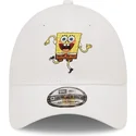 lippikset-kaareva-valkoinen-saadettava-nauha-9forty-spongebob-new-era