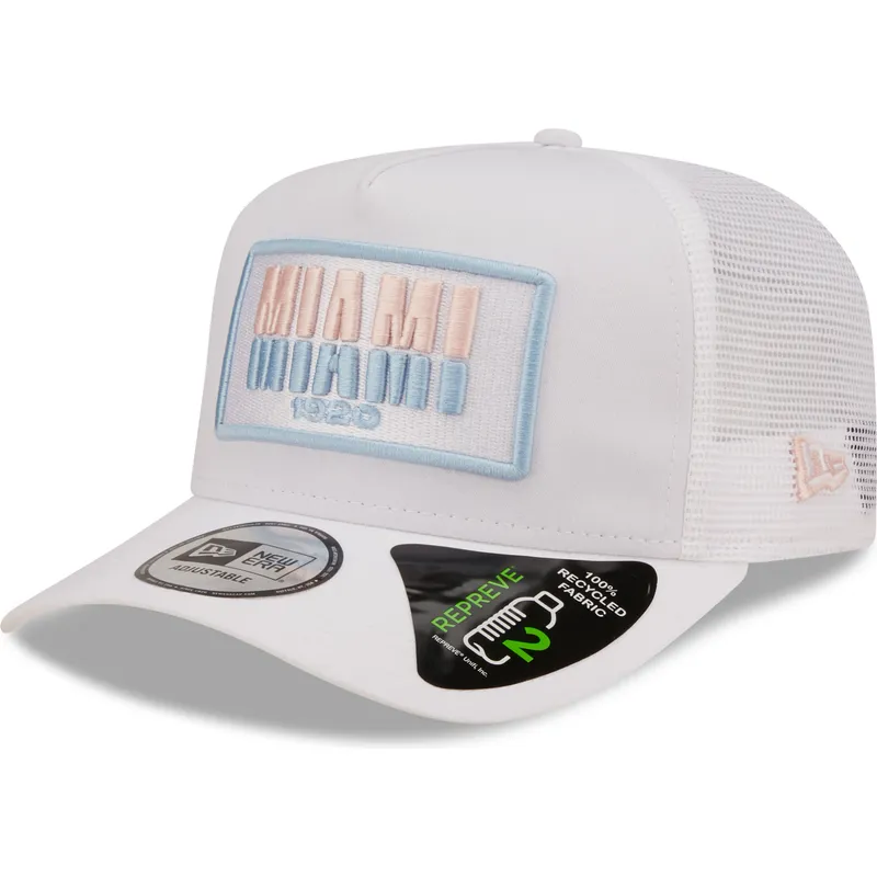 lippikset-kaareva-rekka-valkoinen-snapback-miami-a-frame-repreve-usa-state-new-era