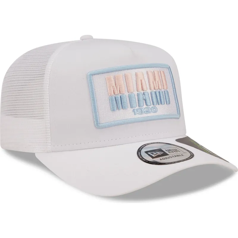 lippikset-kaareva-rekka-valkoinen-snapback-miami-a-frame-repreve-usa-state-new-era