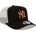 lippikset-kaareva-rekka-musta-snapback-a-frame-seasonal-infill-new-york-yankees-mlb-new-era