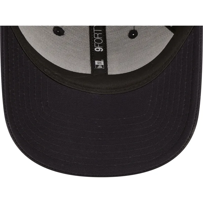 lippikset-kaareva-laivastonsininen-saadettava-nauha-9forty-gradient-infill-los-angeles-dodgers-mlb-new-era