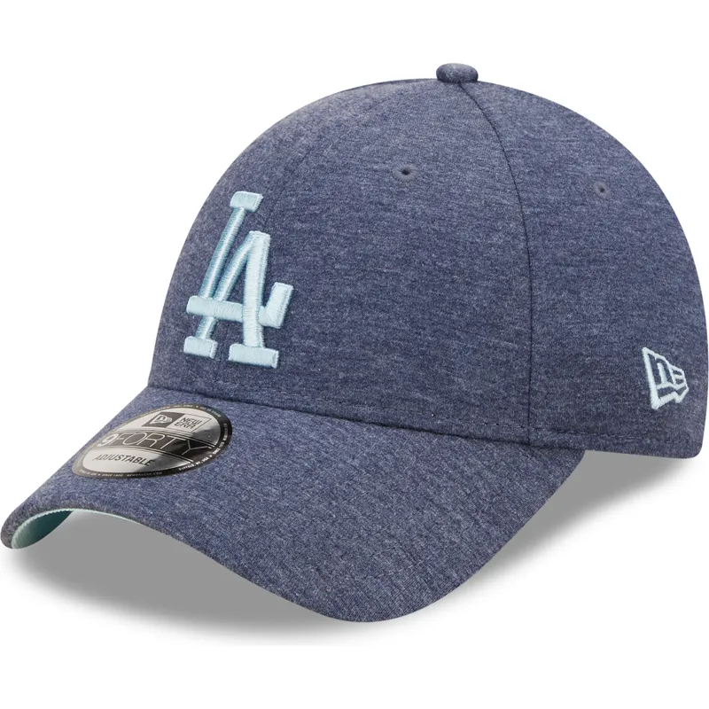 lippikset-kaareva-laivastonsininen-saadettava-nauha-9forty-jersey-essential-los-angeles-dodgers-mlb-new-era