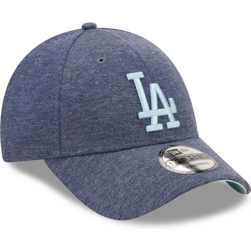 lippikset-kaareva-laivastonsininen-saadettava-nauha-9forty-jersey-essential-los-angeles-dodgers-mlb-new-era