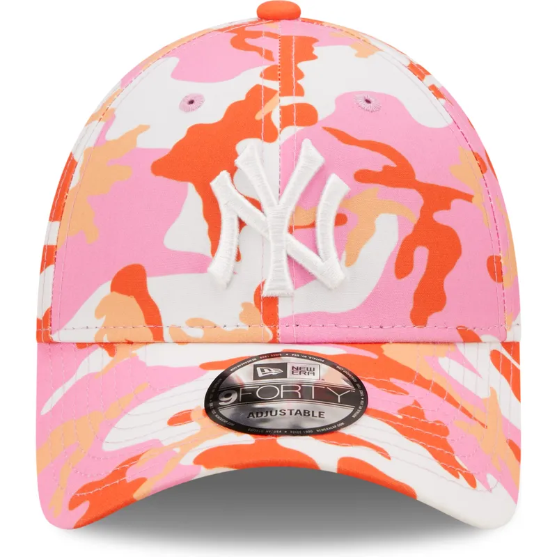 lippikset-kaareva-vaaleanpunainen-saadettava-nauha-9forty-all-over-print-seasonal-new-york-yankees-mlb-new-era