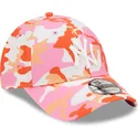 cap-kaareva-pink-adjustable-strap-9forty-all-over-print-seasonal-new-york-yankees-mlb-new-era
