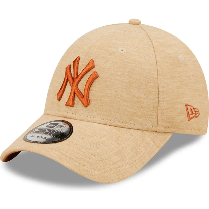 lippikset-kaareva-ruskea-saadettava-nauha-9forty-jersey-essential-new-york-yankees-mlb-new-era