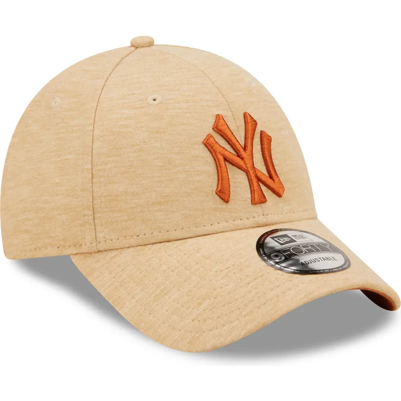 lippikset-kaareva-ruskea-saadettava-nauha-9forty-jersey-essential-new-york-yankees-mlb-new-era