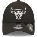 lippikset-kaareva-musta-saadettava-nauha-9forty-repreve-monochrom-chicago-bulls-nba-new-era