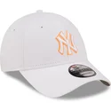lippikset-kaareva-valkoinen-saadettava-nauha-9forty-neon-outline-new-york-yankees-mlb-new-era