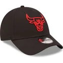lippikset-kaareva-musta-saadettava-nauha-9forty-neon-outline-chicago-bulls-nba-new-era
