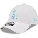lippikset-kaareva-valkoinen-saadettava-nauha-9forty-neon-outline-los-angeles-dodgers-mlb-new-era