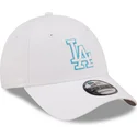 lippikset-kaareva-valkoinen-saadettava-nauha-9forty-neon-outline-los-angeles-dodgers-mlb-new-era