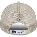 lippikset-kaareva-rekka-beige-saadettava-nauha-a-frame-home-field-los-angeles-dodgers-mlb-new-era