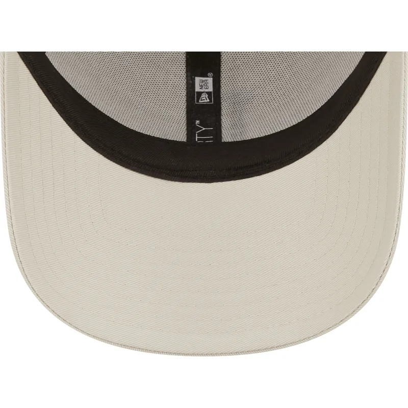 lippikset-kaareva-rekka-beige-saadettava-nauha-a-frame-home-field-los-angeles-dodgers-mlb-new-era