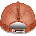 cap-kaareva-orange-adjustable-strap-a-frame-home-field-las-vegas-raiders-nfl-new-era