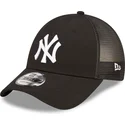 lippikset-kaareva-rekka-musta-saadettava-nauha-a-frame-home-field-new-york-yankees-mlb-new-era