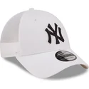 lippikset-kaareva-rekka-valkoinen-saadettava-nauha-a-frame-home-field-new-york-yankees-mlb-new-era