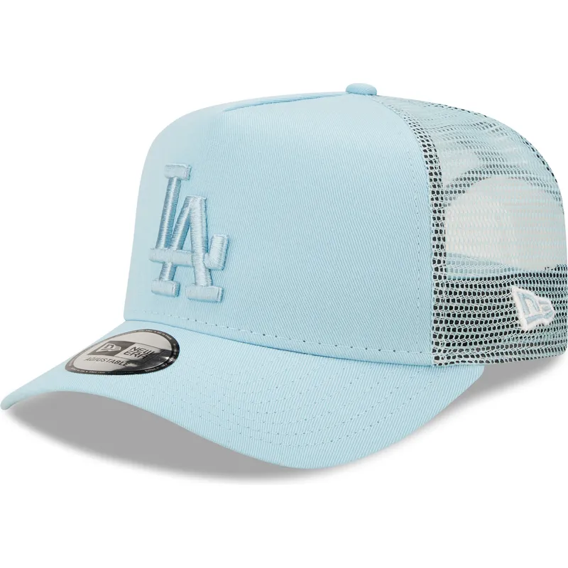 lippikset-kaareva-rekka-sininen-snapback-a-frame-tonal-mesh-los-angeles-dodgers-mlb-new-era