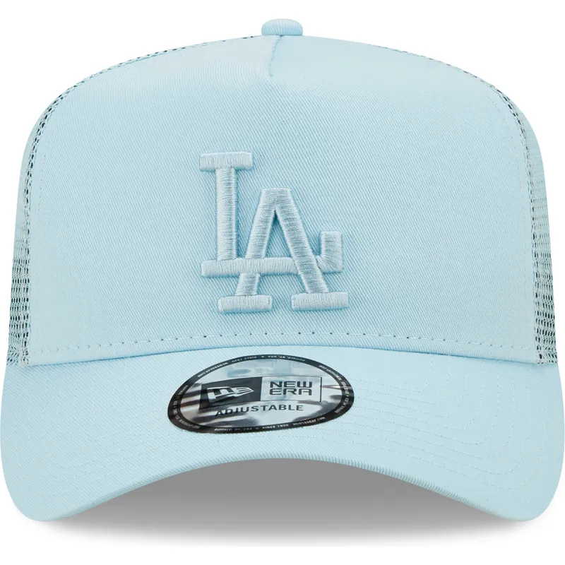 lippikset-kaareva-rekka-sininen-snapback-a-frame-tonal-mesh-los-angeles-dodgers-mlb-new-era