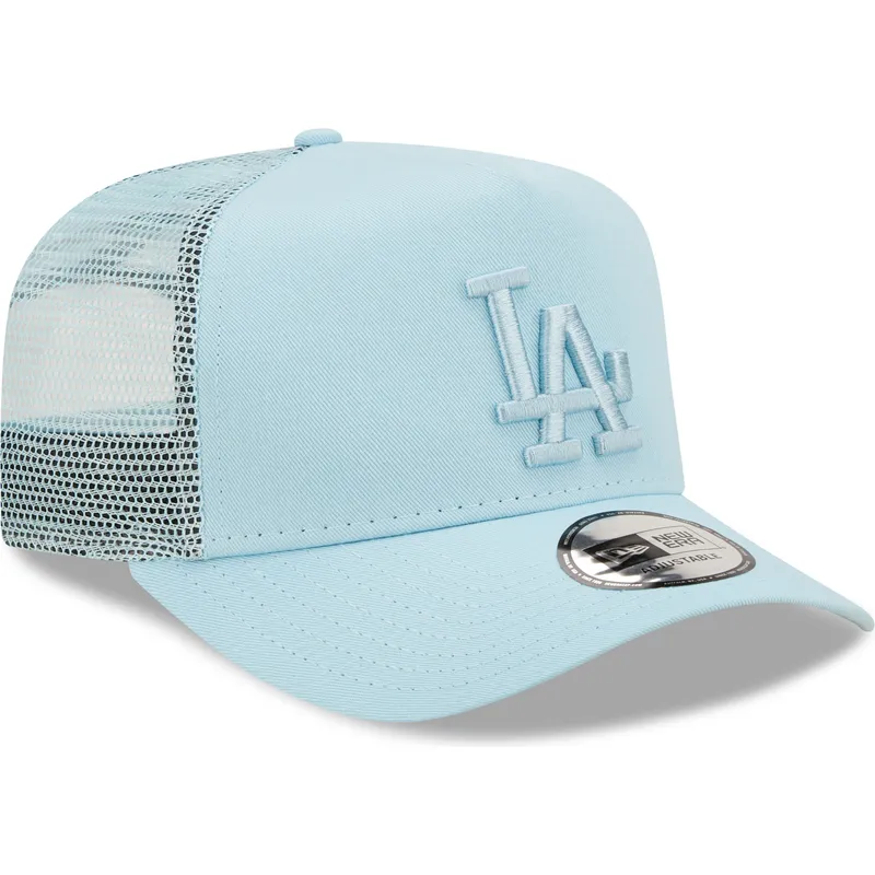 lippikset-kaareva-rekka-sininen-snapback-a-frame-tonal-mesh-los-angeles-dodgers-mlb-new-era