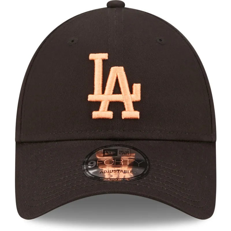 cap-kaareva-black-adjustable-strap-9forty-league-essential-los-angeles-dodgers-mlb-new-era