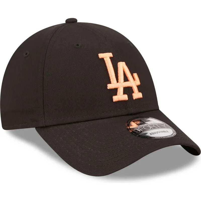 cap-kaareva-black-adjustable-strap-9forty-league-essential-los-angeles-dodgers-mlb-new-era