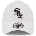 lippikset-kaareva-valkoinen-saadettava-nauha-9forty-league-essential-chicago-white-sox-mlb-new-era