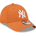lippikset-kaareva-oranssi-saadettava-nauha-9forty-league-essential-new-york-yankees-mlb-new-era
