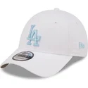 lippikset-kaareva-valkoinen-saadettava-nauha-9forty-league-essential-los-angeles-dodgers-mlb-new-era