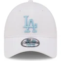 lippikset-kaareva-valkoinen-saadettava-nauha-9forty-league-essential-los-angeles-dodgers-mlb-new-era
