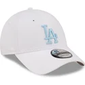 lippikset-kaareva-valkoinen-saadettava-nauha-9forty-league-essential-los-angeles-dodgers-mlb-new-era