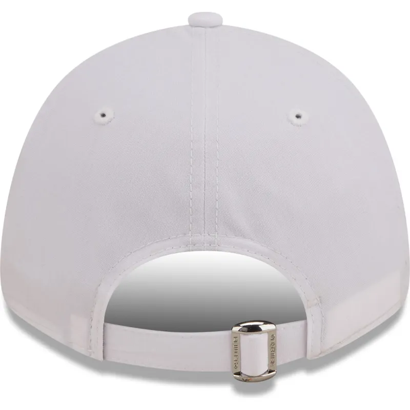 lippikset-kaareva-valkoinen-saadettava-nauha-9forty-league-essential-los-angeles-dodgers-mlb-new-era