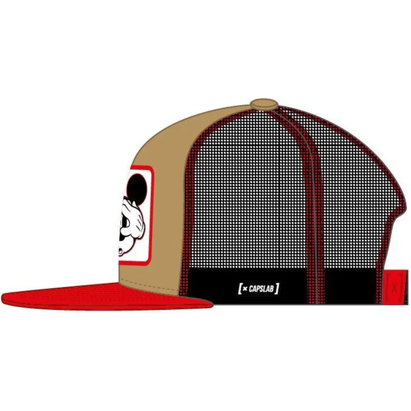 lippikset-littea-rekka-ruskea-snapback-casf-mo4-mickey-mouse-disney-capslab lippikset-littea-rekka-ruskea-snapback-casf-mo4-mickey-mouse-disney-capslab