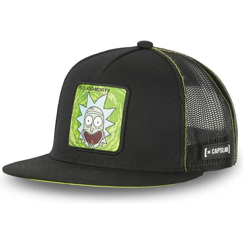 lippikset-littea-rekka-musta-snapback-casf-ri1-rick-sanchez-rick-ja-morty-capslab