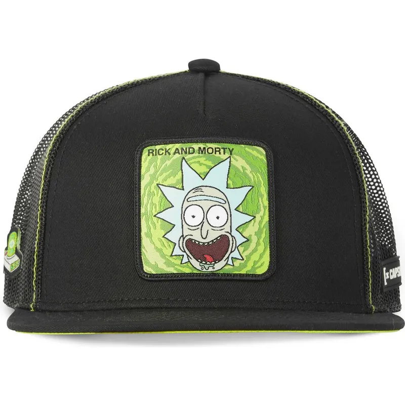 lippikset-littea-rekka-musta-snapback-casf-ri1-rick-sanchez-rick-ja-morty-capslab